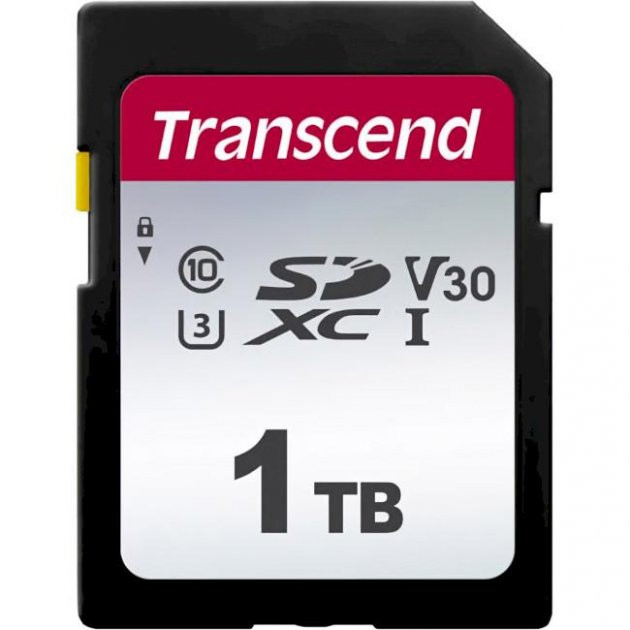 Transcend 1 TB SDXC UHS-I U3 300S TS1TSDC300S - зображення 1