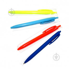 HIPER Ручка масляная  автоматическая Soft-touch HA-170 цвет синий