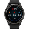 Garmin Venu 2 Slate Stainless Steel Bezel with Black Case and Silicone Band (010-02430-11/01) - зображення 2
