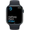Apple Watch Series 7 GPS + Cellular 45mm Midnight Aluminum Case w. Midnight S. Band (MKJ73) - зображення 2