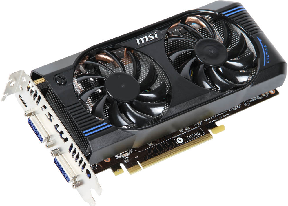 MSI GeForce GTX560 N560GTX-M2D1GD5 - зображення 1
