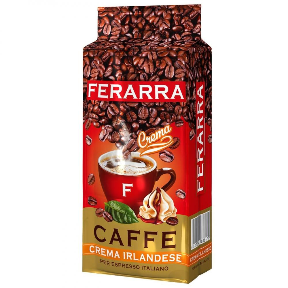 Ferarra Caffe Crema Irlandese молотый 250 г (4820097818472) - зображення 1