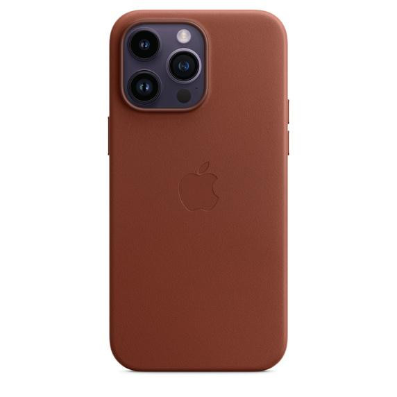 Apple iPhone 14 Pro Max Leather Case with MagSafe - Umber (MPPQ3) - зображення 1