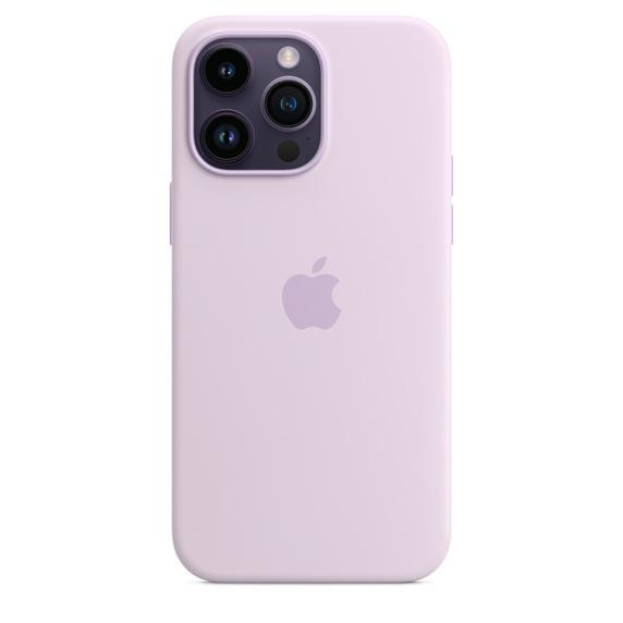 Apple iPhone 14 Pro Max Silicone Case with MagSafe - Lilac (MPTW3) - зображення 1