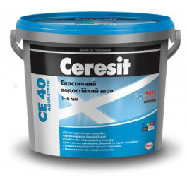 Ceresit СЕ 40 Aquastatic 2 кг темно-коричневый