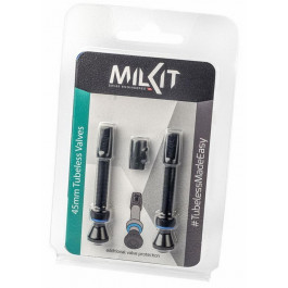 milKit Ниппели  Valve Pack for Tubeless 45 mm