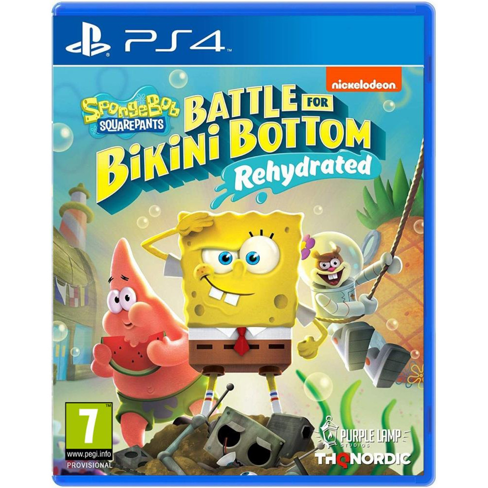  SpongeBob SquarePants: Battle for Bikini Bottom - Rehydrated PS4 - зображення 1