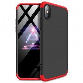 GKK 3 in 1 Hard PC Case Apple iPhone XS Max Red