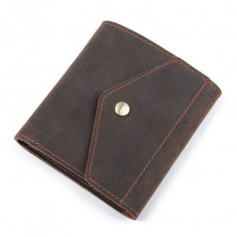Vintage Бумажник в винтажной коже  14962 Коричневый