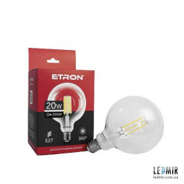 Etron LED Filament 1-EFP-174 G125 20W 4200K E27