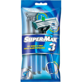 Super-Max Станки одноразовые  5 шт. (0752754002129)