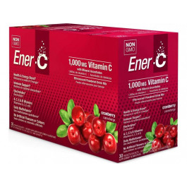Ener-C Вітаміни шипучі  Vitamin C журавлина 30 шт. (EC07)
