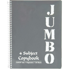 Mintra Блокнот Micro Jumbo A6 в линию 150 л. Серый (982158)