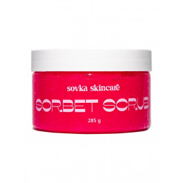 Sovka Skincare Скраб для тіла Sorbet Scrub Young Strawberry  285 г