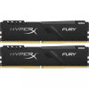 HyperX 16 GB (2x8GB) DDR4 2666 MHz Fury Black (HX426C16FB3K2/16) - зображення 1