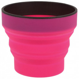 Lifeventure Silicone Ellipse Mug 350мл pink (75732)