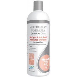 Veterinary Formula Шампунь  Hot Spot & Itch Relief Medicated Shampoo антиалергенний з лідокаїном, гідрокортизоном для с