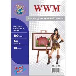 WWM 190г/м кв, А4, 10л (ML190.10)