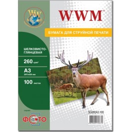WWM 260г/м кв, А3, 100л (SG260A3.100)