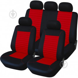 Auto Assistance Комплект чехлов на сиденья Auto Assistance универсал АА1800-1 черный с красным