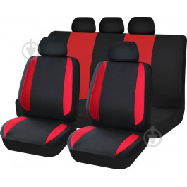 Auto Assistance Комплект чехлов на сиденья Auto Assistance универсал TY1624-2 черный с красным