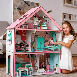 NestWood Кукольный домик для Барби  Стандарт без мебели (kdb004)