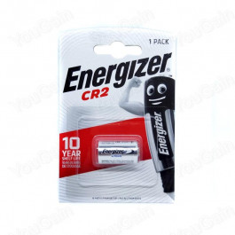 Energizer CR2 bat(3B) Lithium 1шт (7638900026429)
