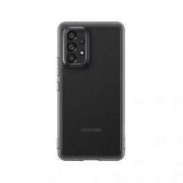 Samsung A536 Galaxy A53 5G Soft Clear Cover Black (EF-QA536TBEG)