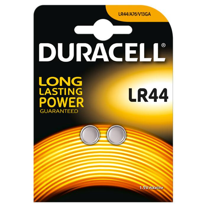 Duracell LR44 bat(1.5B) Alkaline 2шт 5002121 - зображення 1