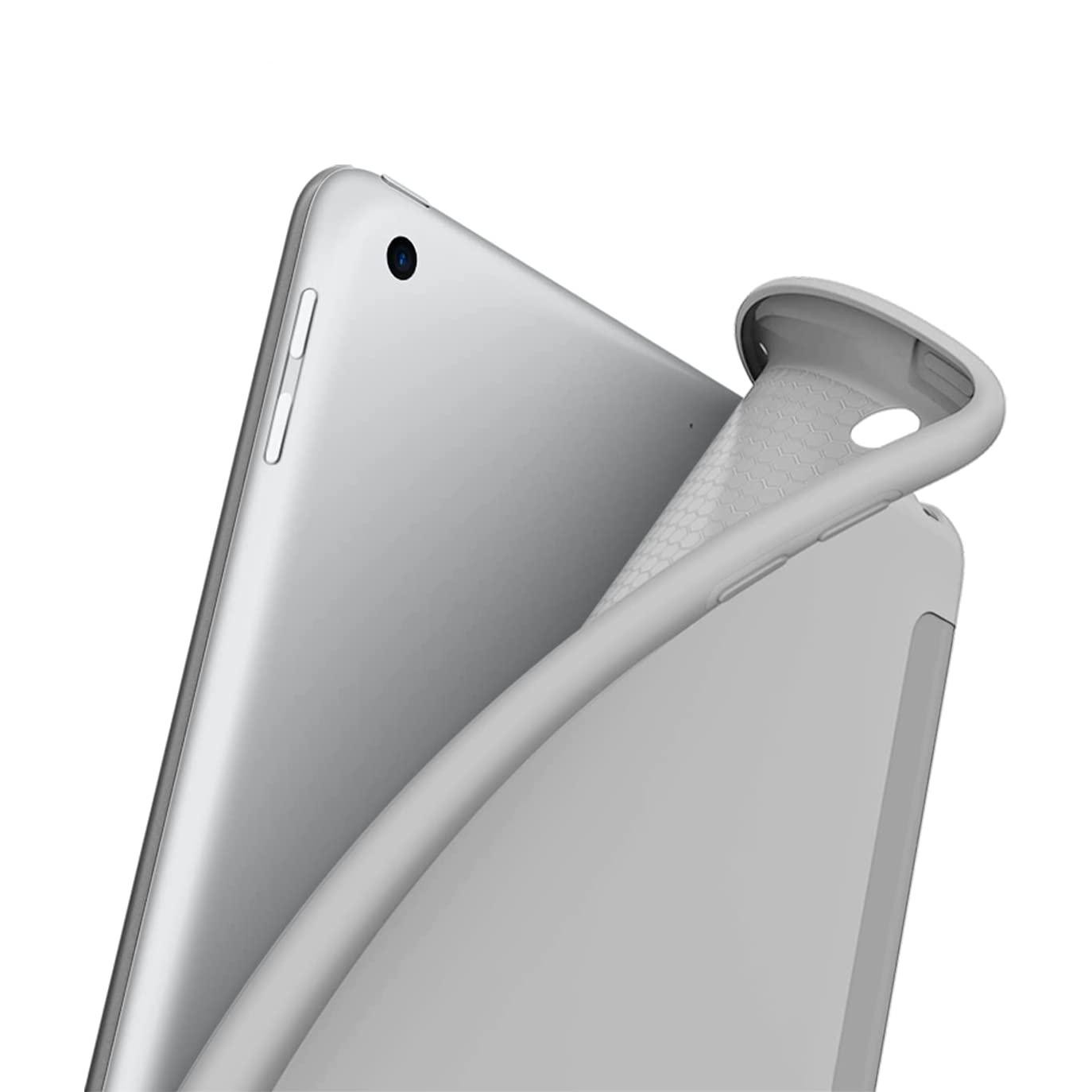 BeCover Tri Fold Soft TPU Silicone Apple iPad 9.7 2017/2018 A1822/A1823/ A1893/A1954 Gray (706879) - зображення 1
