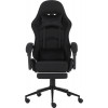 Комп'ютерне крісло для геймера GT Racer X-2324 Fabric Black Suede