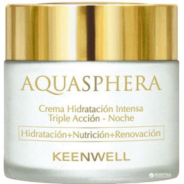 Keenwell Интенсивно увлажняющий крем тройного действия  Aquasphera для нормальной и сухой кожи 80 мл (8435002