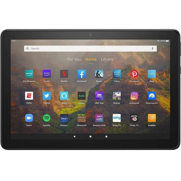 Amazon Fire HD Plus 10 (11th Gen. 2021) 32GB Black - зображення 1