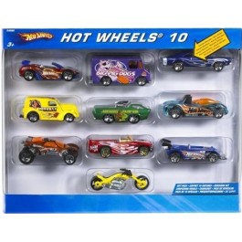 Hot Wheels Набор базовых автомобилей 10 штук (54886)