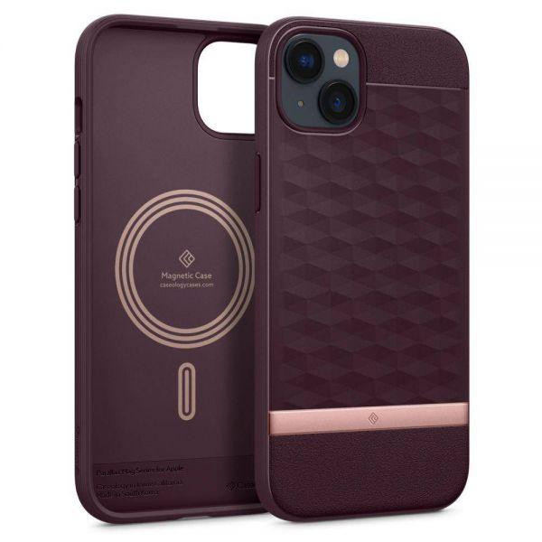 Caseology iPhone 14 Plus Parallax MagSafe Burgundy (ACS04929) - зображення 1