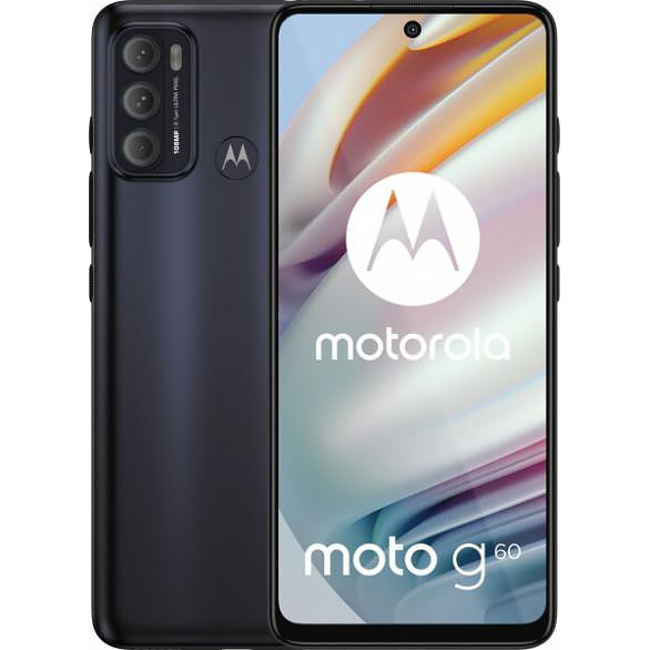 Motorola G60 6/128GB Moonless Black (PANB0027PL, PANB0025RS) - зображення 1