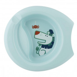 Chicco Тарелка Easy Feeding Plate, 6m+, голубой (16001.20)