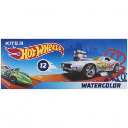 Kite Краски акварельные  Hot Wheels 12 цветов HW21-041