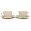 Brandani Набор чашек для чая с блюдцами Burlesque 200мл 53373 - зображення 1