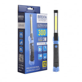 Brevia LED Ultra-slim 3W COB+1W LED 300lm, 2000mAh, microUSB (11360)