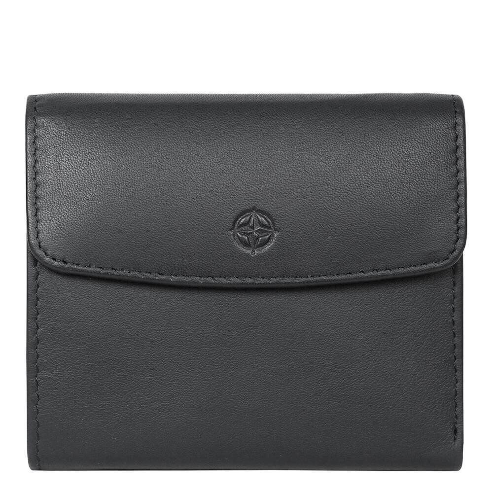 Tony Perotti Жіночий гаманець з натуральної м'якої шкіри  Cortina 5087 чорний - зображення 1
