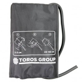 Toros Group Манжета збільшена однотрубчаста для автоматичних тонометрів 22-42 си  1013