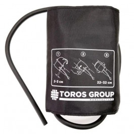 Toros Group Манжета для автоматичних тонометрів для вимірювання артеріального тиску 22-32 см з 1 трубкою  1012
