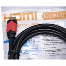 ATcom HDMI-HDMI 1.0m VER 1.4 for 3D Red/Gold Blister