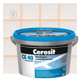 Ceresit СЕ 40 Aquastatic 2 кг персиковый