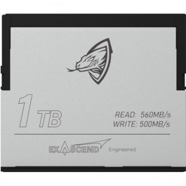 Exascend 1TB Cfast 2.0 Memory Card (ArchonXExascend, RED approved) (EXSC3X001TB)
