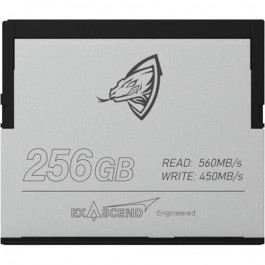 Exascend 256GB Cfast 2.0 Memory Card (ArchonXExascend, RED approved) (EXSC3X256GB)