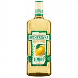Becherovka Ликерная настойка на травах Lemond 0.5 л 20% (8594405105504)