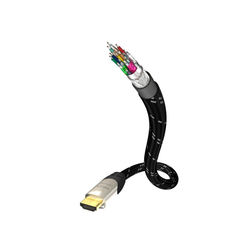 Inakustik Exzellenz High Speed HDMI Cable with Ethernet 10,0m - зображення 1