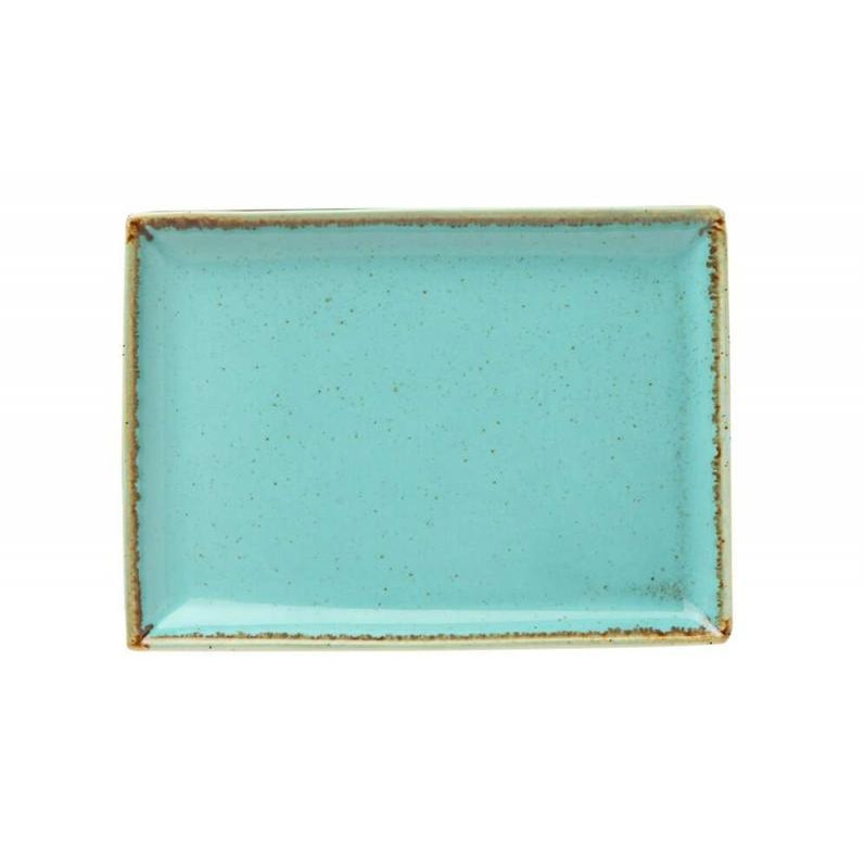 Porland Тарілка прямокутна  Seasons Turquoise 270х210 мм (213-358827.T) - зображення 1